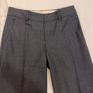 Theory Charcoal Wide-Leg Women's Pants